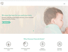 Tablet Screenshot of cherubrubs.com.sg